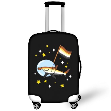 Discover Gay Bear Hammerhead Shark In Space Gay Bear Pride Luggage Covers