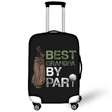 Discover Best Golfing Grandad By Par - Father's Day Granpar Luggage Covers