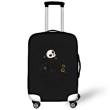 Discover Cat Skull Trick or Treat People with Kindness Luggage Covers