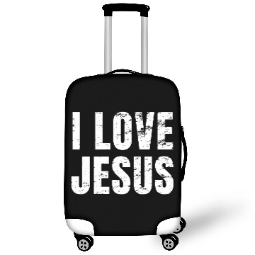 Discover I Love Jesus - Christian Vintage Distressed Luggage Covers
