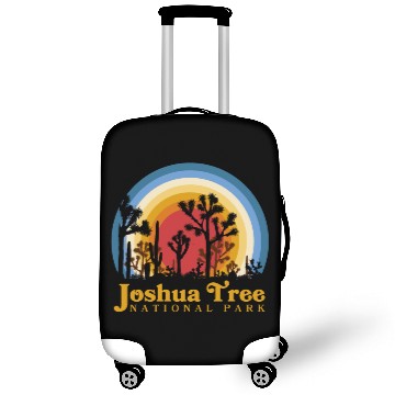 Discover Joshua Tree National Park Retro Vintage Style Luggage Covers
