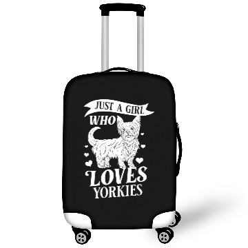 Discover Yorkshire Terrier Dog Puppies Owner Lover Luggage Covers