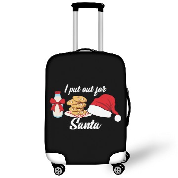 Discover I Put Out For Santa - Funny Cookies Lovers Luggage Covers