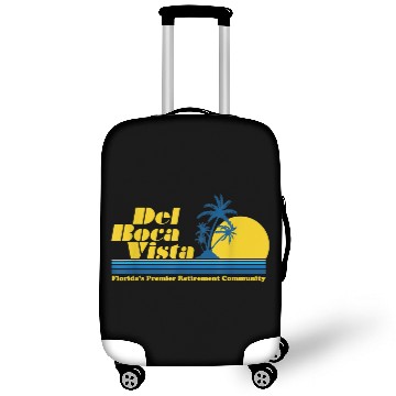 Discover Del Boca Vista Retirement Community Funny No 2376 Luggage Covers