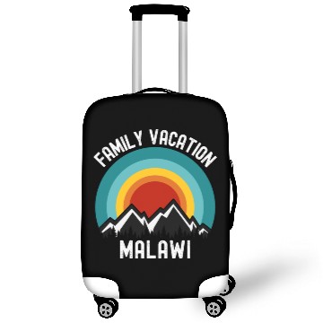 Discover Malawi Family Vacation Matching Outfit Luggage Covers