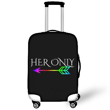 Discover Cute Gay Couple Lesbian Valentines Day T Her Only Luggage Covers