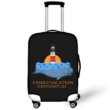 Discover Matching Family Vacation Nantucket Massachusetts Luggage Covers