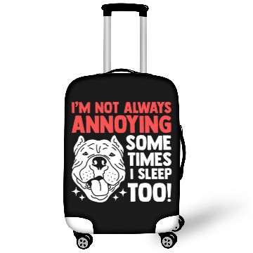 Discover I'm Not Always Annoying | Dog Owner American Bully Luggage Covers