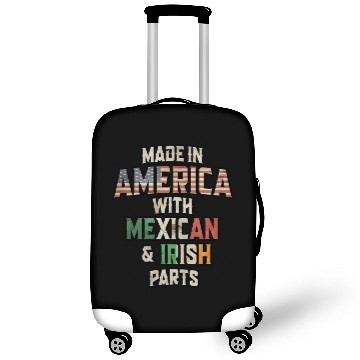 Discover Mexican And Irish Made In America Mix Heritage Vin Luggage Covers