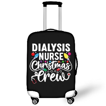 Discover Dialysis Nurse Christmas Crew Nephrology Nursing S Luggage Covers