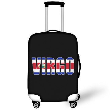 Discover Virgo Costa Rican Horoscope Heritage DNA Flag Luggage Covers