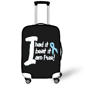 Discover Prostate Cancer Awareness Fight Cancer Ribbon Luggage Covers