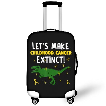 Discover Childhood Cancer Awareness Dinosaur Apparel Luggage Covers