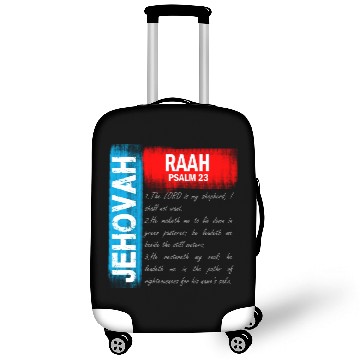 Discover Jehovah Raah - The Lord Is My Shepherd Luggage Covers