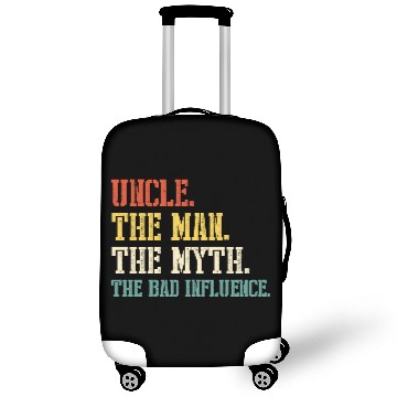 Discover Uncle the man the myth the bad influence Slim Fit Luggage Covers