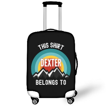 Discover Dexter Luggage Covers, This Luggage Covers Belongs to Dexter