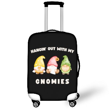 Discover Hangin' Out With My Gnomies Funny Gnomes Luggage Covers