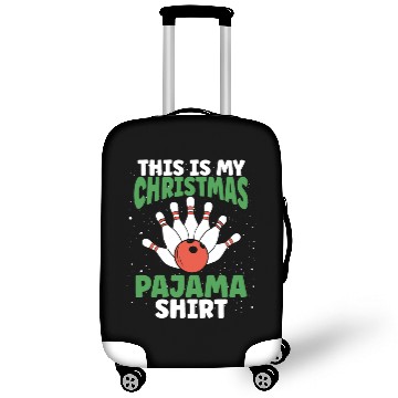 Discover This Is My Christmas Bowling Xmas Bowling Party Luggage Covers