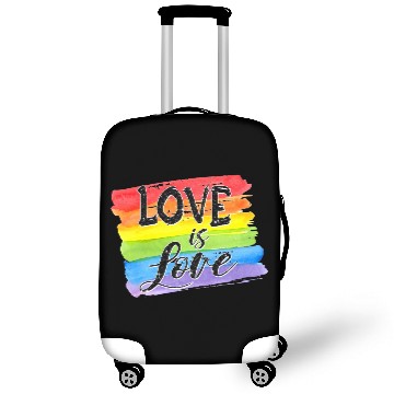 Discover Love Is Love Luggage Covers Spread Love Not Hate Gay Pride