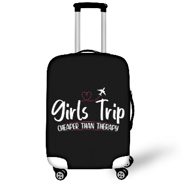 Discover Girls Trip Cheaper Than A Therapy 2021 Fun Party Luggage Covers