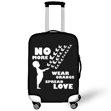 Discover wear orange spread love anti gun violence Luggage Covers