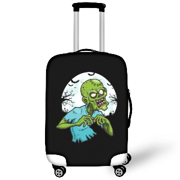 Discover Creepy Scary Zombie Cute Adorable Halloween Zombie Luggage Covers