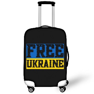 Discover Free Ukraine Flag Luggage Covers