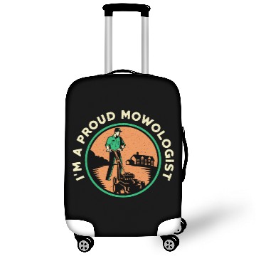 Discover Lawn Mower I'm A Proud Mowologist Lawn Mowing Luggage Covers