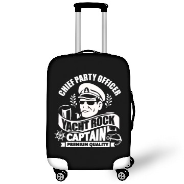 Discover Chief Party Officer Yacht Rock Captain Luggage Covers