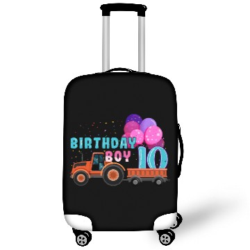 Discover Birth Born Age 10 Year Old Boy Ranch Farm Tractor Luggage Covers