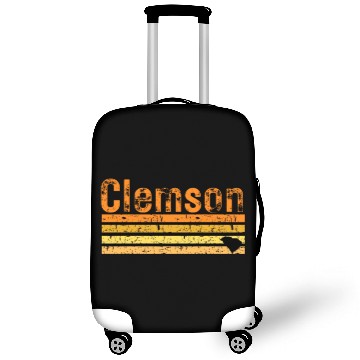 Discover Retro 80s Style Clemson South Carolina Trendy Luggage Covers