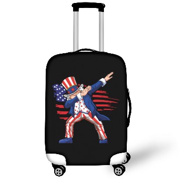 Discover Dab Uncle America American Flag 4th Of July Luggage Covers