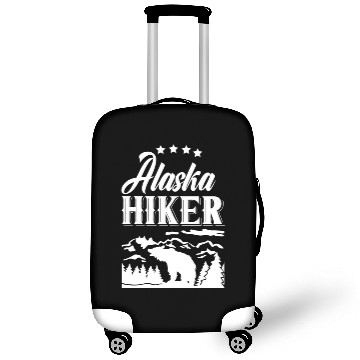 Discover Alaska Hiker Hike Hiking Nature Luggage Covers