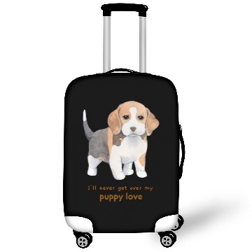Discover I'll Never Get over my Puppy Love. Adorable Beagle Luggage Covers