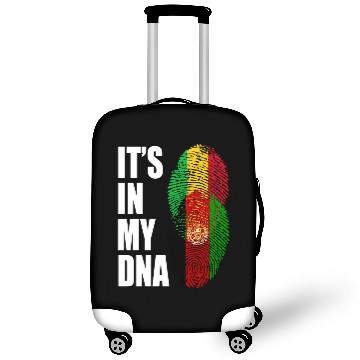 Discover Malian And Afghanistan Mix Heritage DNA Flag Luggage Covers