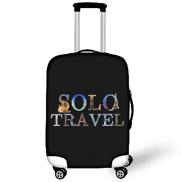 Discover in love with solo travel, in all seasons Luggage Covers