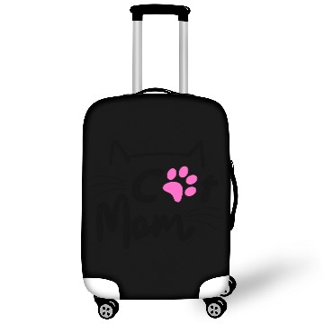 Discover Best Cat Mom Ever with Paw for Mother Luggage Covers