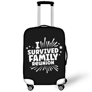 Discover I Survived Family Reunion Gathering Families Luggage Covers