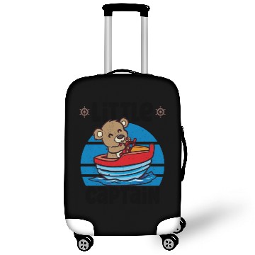 Discover Sailing Sailboat Boating Kid Child Yacht Boat Luggage Covers
