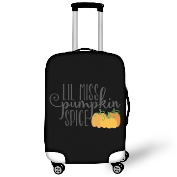 Discover Lil Miss Pumpkin Spice Happy Scary Halloween Luggage Covers