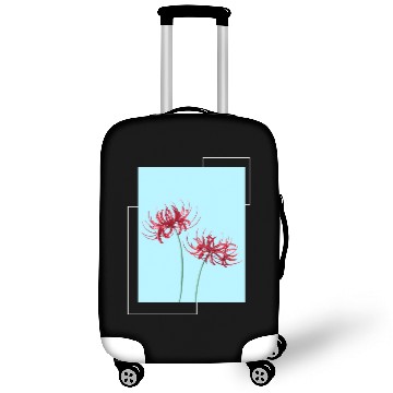 Discover Red Spider Lily Lycoris Recoil Anime Fanart Luggage Covers