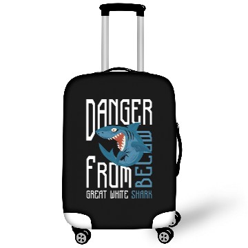 Discover Great White Shark Shark Sailing Tiger Shark Luggage Covers