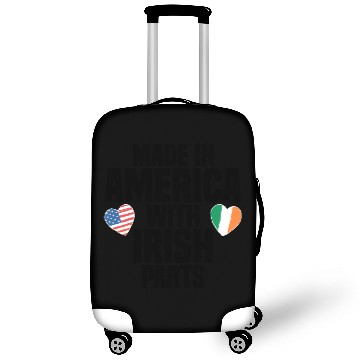 Discover MADE IN AMERICA WITH IRISH PARTS Luggage Covers
