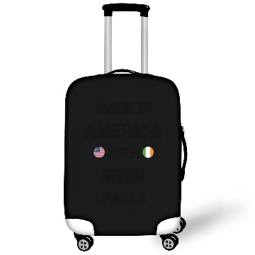 Discover MADE IN AMERICA WITH IRISH PARTS Luggage Covers
