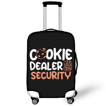 Discover Cookie Dealer Security Sweet Cookies Baking Baker Luggage Covers