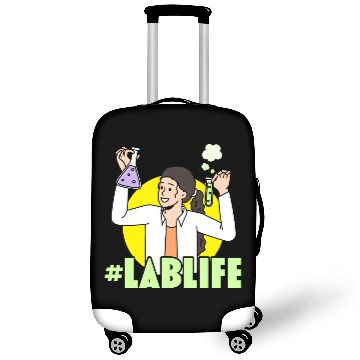 Discover #LabLife Biologist Science Teacher Biology Major Luggage Covers