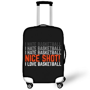 Discover I Hate Basketball I Love Basketball Funny Basketba Luggage Covers