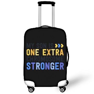 Discover Family Down Syndrome Awareness My Son One Extra Luggage Covers