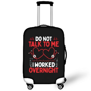 Discover Night Emergency Room Nurse Appreciation ER Nurse Luggage Covers