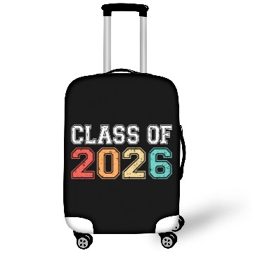 Discover Class Of 2026 Graduation Retro Vintage Luggage Covers